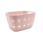 Multi Purpose Plastic Basket 14.5 cm x 21 cm x 11 cm - Pink