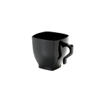250ml Disposable Plastic Coffee Mug - Pack of 8 - White