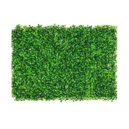 CtM Set of 48 Artificial Furn Faux Leaves Wall Panel for Outdoor & Indoor