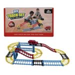 DIY Track Set Battery Operated Car - 25-Piece
