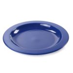 Kiddies Plastic Dinner Plate (5 Pack) - Yellow