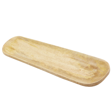 Mango Wood Appetizer Serving Tray - 35cm x 13cm