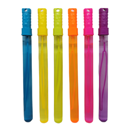 6 Piece Bubble Wands - 118ml