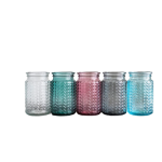 Living Room Sculpture Glass Vases - Set of 5