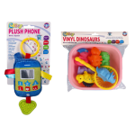 Baby Rattle Phone & 8 Piece Bath Toys