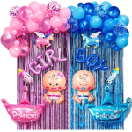 Gender reveal decoration set - Girl