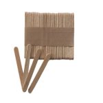 Art & Craft Plain Wooden Lolly Sticks 60 Piece Pack