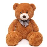 Dark Brown Giant Cuddly Plush Stuffed Bear - 180cm