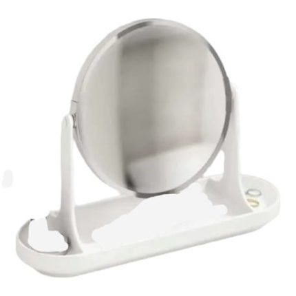 Accessories Mirror Tray, Curvino Collection, Melamine - White