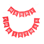 Merry Christmas Felt Banner