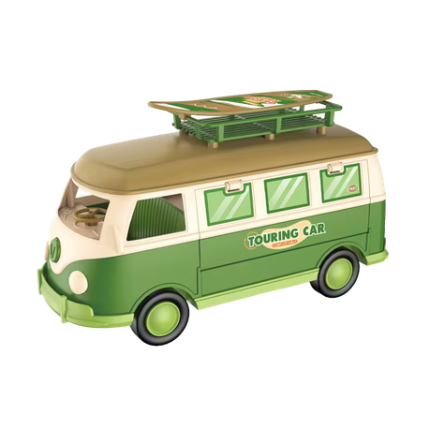 Surfer Touring Bus with Sound and Light - Green