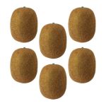 Realistic Artificial Kiwi Fruits - Set of 6