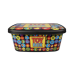 SD Homeware- Decorated Storage Container Flat 36L