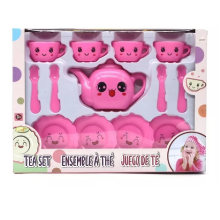 Fabulous Kitchen Tea Set for Kids - Pink