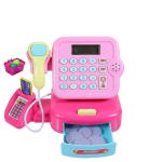 Kids Play and Pretend Cash Register Play Set With Accessories
