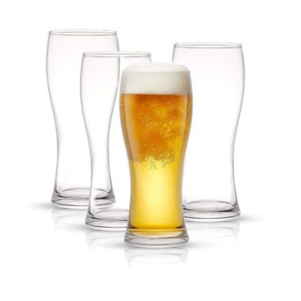 Beer Glass - 400ml - 4 Pieces - European Design