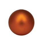 6 Matt Copper Baubles