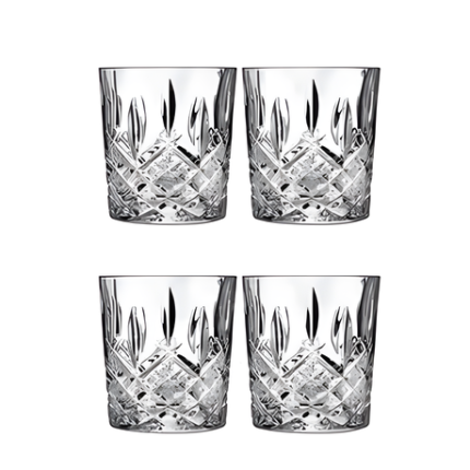 Crystal Cocktail Whisky Glass Set Of4