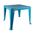 Portable Children's Table 50×50×45 cm - Ocean Blue