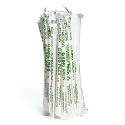 200 Eco-Friendly Pla Straw - 10mm X 210 Mm