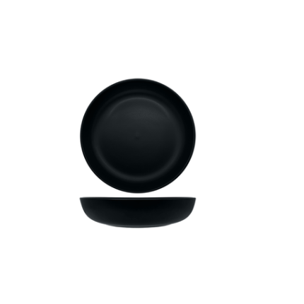 Elegant Black Apex Bowl 21cm - Set Of 4