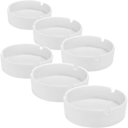 Classic Round Ashtray - Set Of 6