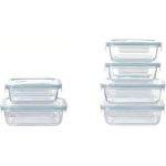Borosilicate Glass Storage Containers Set Of 6