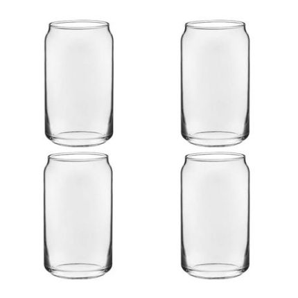 Can-shaped Glass 470ml - 4 Pack