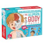 Kids: The Human Body 20 Piece Jigsaw Puzzle - 2 Pack