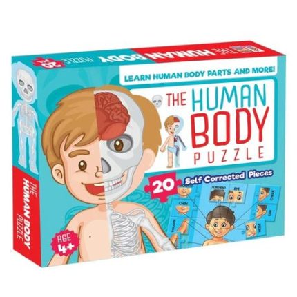 Kids: The Human Body 20 Piece Jigsaw Puzzle - 2 Pack