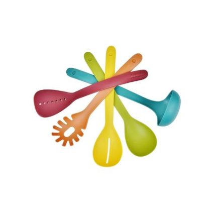 5 Piece Nylon Nest Utensils