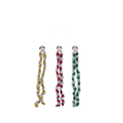 Two Tone Christmas Garland 2m- 6pack