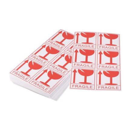 Fragile Stickers - 100 Pack