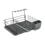 Kitchen Dish & Utensil Rack With Drip Tray