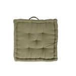 Plain Cotton Mattress Cushion 50x50x10cm