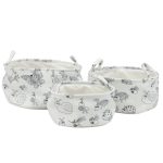Children's Insect Printed Utility Storage Organizers - 3 Pack