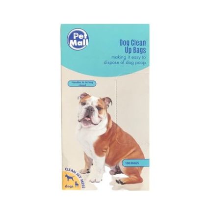 Dog Clean Up Bags - 100 Disposable Bags (Pack of 3)
