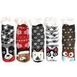 Cartoon Thermal Winter Socks - 5pairs