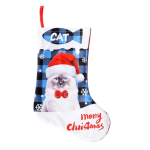 Christmas Cat Candy Stocking Bag - 4 Pack