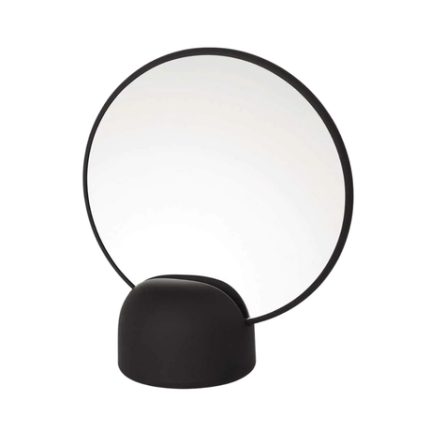 Hug Collection Round Mirror -ABS Black