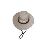 Unisex Cape Town Printed Cowboy Hats Cream