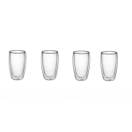 Double Wall Glasses - 450ml - Set of 4