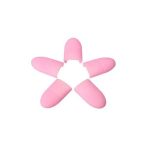 Nail Soak Off Gel Polish Remover Caps 5 Pieces Pink