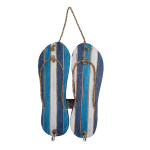 Wood Sandal Hanger - 2 Hooks - 30x23cm