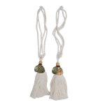 Curtain Tie Backs - Set of 2 - Tulip Shell