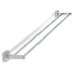 Double Chrome Towel Rail - 76cm