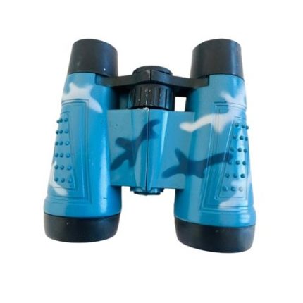 Kids Plastic Toy Binoculars (11cm) - Yellow - 3 Pack