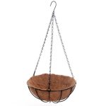 Garden Hanging Coconut Vegetable Flower Pot Basket - 30 cm