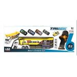 Remote Controlled Boy's Dream Car Transportation Truck