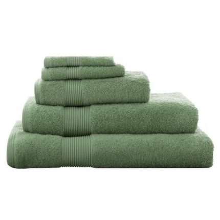 Cotton Combo Luxury Bath Towels - Green